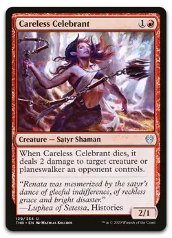 Careless Celebrant #129 (NM) Theros Beyond Death THB Magic MTG - Image 1