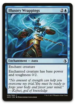 Illusory Wrappings #58 (NM) Amonkhet AKH Magic MTG - Image 1