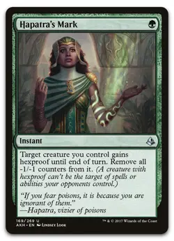 Hapatra's Mark #169 (NM) Amonkhet AKH Magic MTG - Image 1