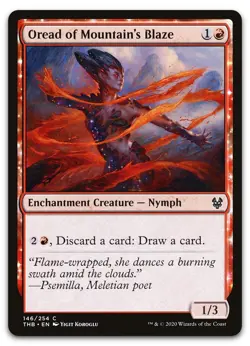 Oread of Mountain's Blaze #146 (NM) Theros Beyond Death THB Magic MTG - Image 1
