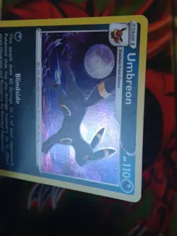 Umbreon - SWSH129 - Black Star Promo Holo - Sword & Shield Pokemon TCG MP+ - Image 3