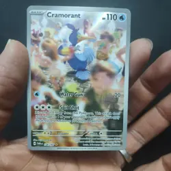 Pokemon ~ Cramorant 176/167 ~ Illustration Rare SV06: Twilight Masquerade - Image 1