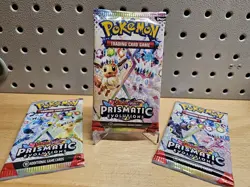 Pokemon TCG Prismatic Evolutions Booster Pack Factory Sealed (Single Pack) - Image 1