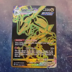 Pokemon Rayquaza VMAX Full Art Secret Rare Holo Mint - Image 1