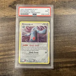 2007 Pokemon Mysterious Treasures Bronzong Holo PSA 9 - Image 1