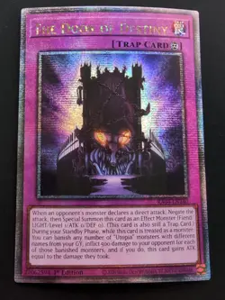 The Door of Destiny (Quarter Century Secret Rare) RA04-EN240 (Near Mint) YuGiOh - Image 1