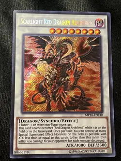 Yugioh Scarlight Red Dragon Archfiend MP16-EN140 Secret Rare NM - Image 1