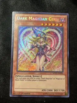Yugioh Dark Magician Girl MVP1-ENS56 Secret Rare 1st Ed NM - Image 1