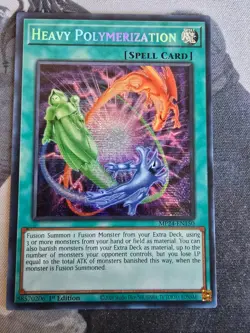 Yugioh Heavy Polymerization MP24-EN150 Prismatic Secret Rare 1st Edition - Image 1