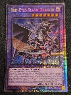 (MP25) Yugioh Red-Eyes Slash Dragon MP25-EN031 Starlight Rare 1st Edition NM - Image 1