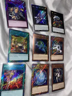 Yugioh Card Bundle/ lot . Quarter Century Stampede! All Plat Secret Rate NM. 9 - Image 2