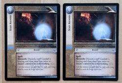 GANDALF (RARE) COLLECTION (LORD OF THE RINGS TCG, LOT OF 8 RARE CARDS) - Image 2