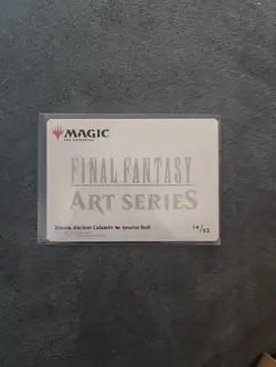 Jenova, Ancient Calamity : 14/53 - Final Fantasy - Magic the Gathering Art Card - Image 2