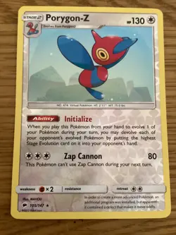 Porygon-Z Pokemon Card 105/147 - Reverse Holo- Used - Burning Shadows - Image 1