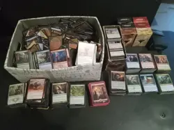 Magic the Gathering MTG Mixed Lot of Cards HUGE Sets Multiple Sets w/ Deck Boxes - Image 1