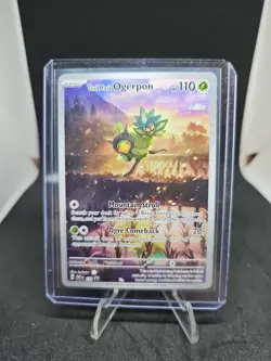 Teal Mask Ogerpon 123 Sv: Scarlet & Violet Promo Cards Holo - Image 1