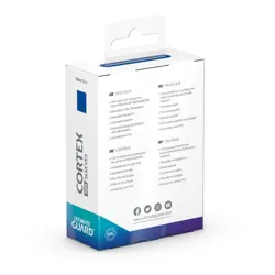 100 ULTIMATE GUARD CORTEX BLUE GLOSS STANDARD SIZE Card SLEEVES Deck Protector - Image 3