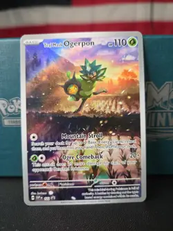 Teal Mask Ogerpon 123 Sv: Scarlet & Violet Promo Cards Holo - Image 1