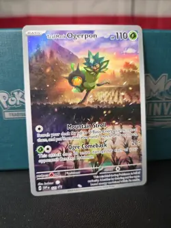 Teal Mask Ogerpon 123 Sv: Scarlet & Violet Promo Cards Holo - Image 2