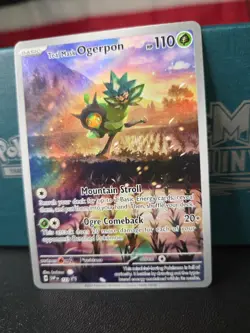 Teal Mask Ogerpon 123 Sv: Scarlet & Violet Promo Cards Holo - Image 3