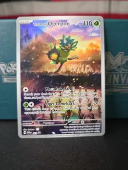 Teal Mask Ogerpon 123 Sv: Scarlet & Violet Promo Cards Holo - Image 4