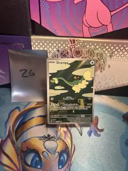 Pokemon TCG Drampa Temporal Forces Illustration Rare Card 184/162 NM Condition - Image 1
