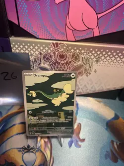 Pokemon TCG Drampa Temporal Forces Illustration Rare Card 184/162 NM Condition - Image 3