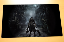 No.1530 Bloodborne Fantasy Hunter Gaming Mat Game Mouse Pad Card Mat CCG Playmat - Image 1