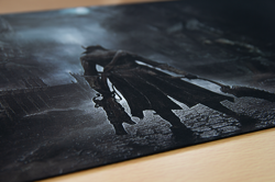 No.1530 Bloodborne Fantasy Hunter Gaming Mat Game Mouse Pad Card Mat CCG Playmat - Image 2
