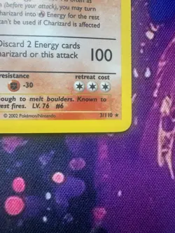 Pokemon TCG Charizard Legendary Collection Reverse Holo Rare Card 3/110 - Image 5