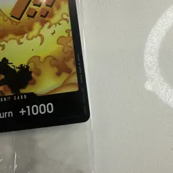 Portgas D Ace One Piece Foil Don Card Promo Sealed Devil Fruit Collection Vol 2 - Image 4