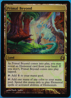 Primal Beyond FOIL Morningtide NM Land Rare MAGIC MTG CARD (ID# 500439) ABUGames - Image 1