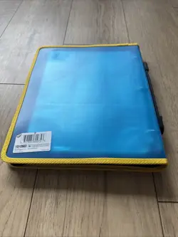 Vintage Pokemon Game Freak Blue 3 Ring Card Binder With 26 Sheets Included - Image 4