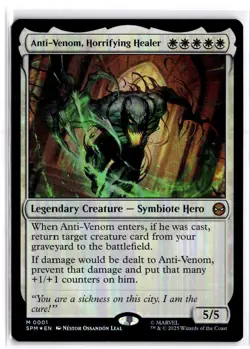 MTG FOIL Anti-Venom, Horrifying Healer M 1 NM - Image 1