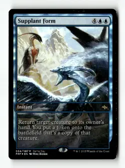 MTG Foil Supplant Form - Game Day Promos Moderately Played English - Image 1