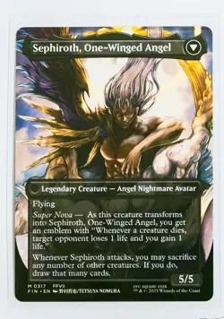 Sephiroth, Fabled SOLDIER (Borderless) (0317) Final Fantasy Non-Foil - Image 2