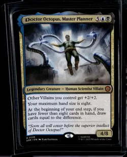 Doctor Octopus, Master Planner - 128 - SPM - NM - MTG Magic the Gathering - Image 1