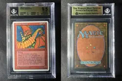 SHIVAN DRAGON 4th Edition MTG Magic The Gathering BGS 9.5! 3 x 9.5s - Image 2
