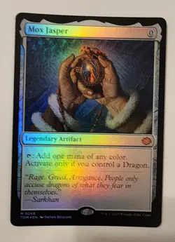 Mtg Tarkir Dragonstorm Mox Jasper NM Foil - Image 1