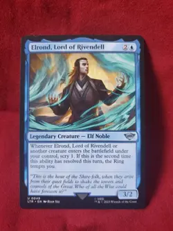 MTG Elrond, Lord of Rivendell #0049 Regular The Lord of the Rings Uncommon NM/M - Image 1