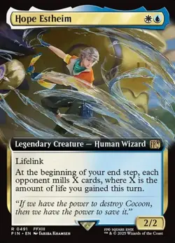 Hope Estheim (#491) - Extended Art FIN NM MTG - Image 1