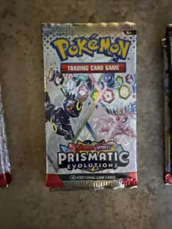 Pokemon Prismatic Evolutions Booster Pack Single Sealed Booster - Image 2