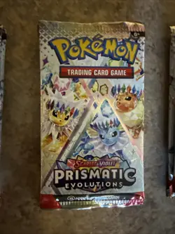 Pokemon Prismatic Evolutions Booster Pack Single Sealed Booster - Image 3