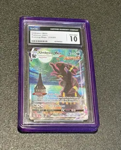 UMBREON VMAX CGC 10 Alt Art Pokemon Evolving Skies 215 Moonbreon GEM MINT Secret - Image 5