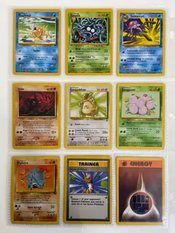 Pokemon Card Binder Collection - Vintage Card Lot | 1999-2000 WOTC Rare/Uncommon - Image 1