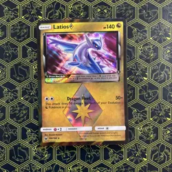 Pokemon Sun & Moon Celestial Storm Rare Holo Prism Latios #108/168 - Image 1