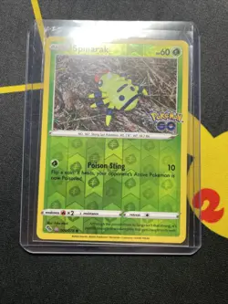 Pokemon Go Bidoof And Spinarak Diddo Reverses UNPEELED NEAR MINT - Image 4