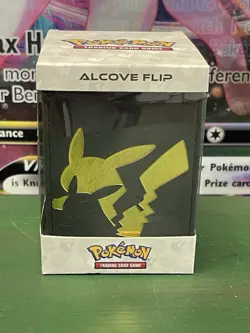 Pokemon Elite Series: Pikachu Alcove Flip Deck Box Organizer Storage Holder - Image 1