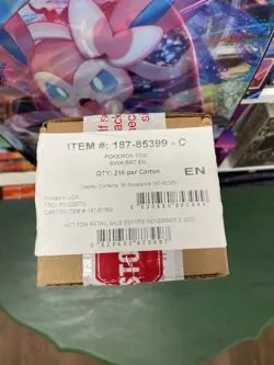 Factory Sealed Paradox Rift SV04 Booster Box (6) Case Pokemon Scarlet And Violet - Image 3