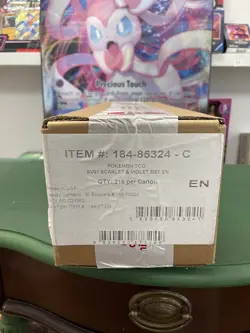DENT Pokemon TCG: Scarlet & Violet Base Set SV01 Booster Box Sealed Case - Image 1